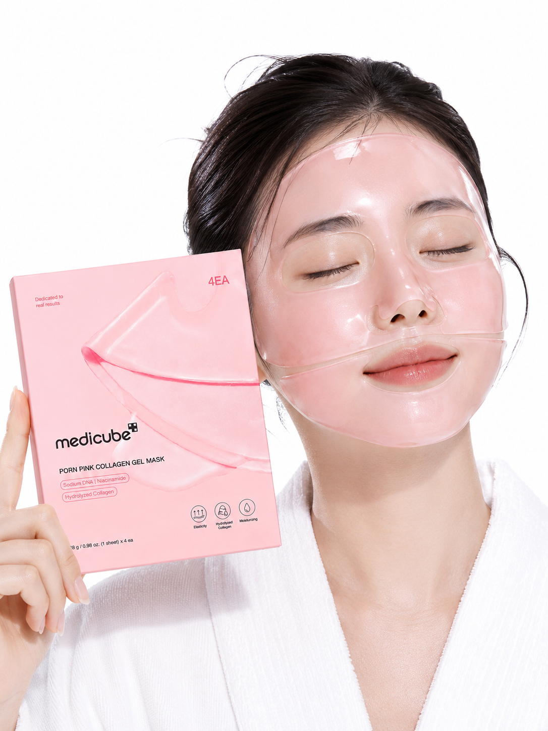 Medicube PDRN PINK COLLAGEN GEL MASK